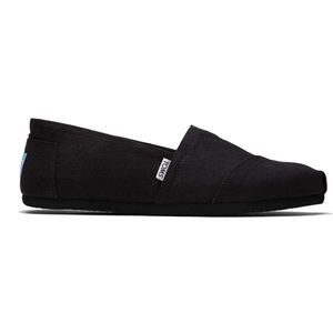 Brand New TOMS Men’s Classic Canvas Slip-On - Black on Black